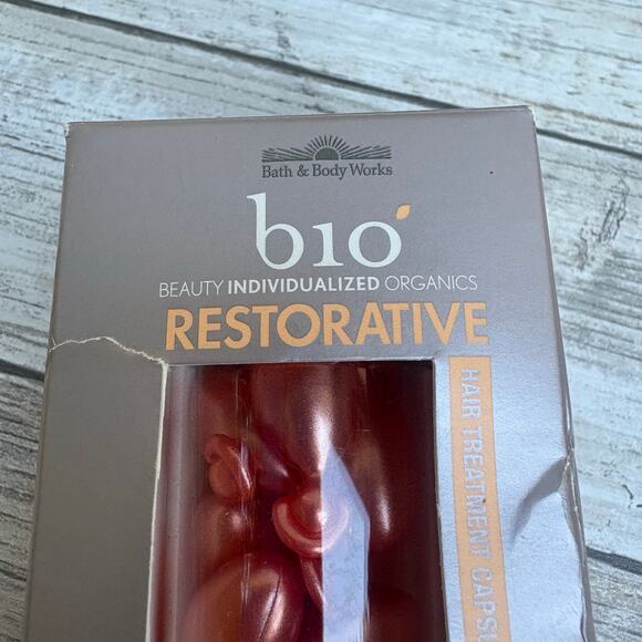 Bath and Body Works Bio Restorative Hair Treatment Capsules NIB 12 Pack - Picture 2 of 7